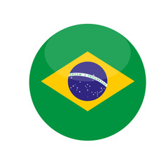 BRAZIL flag button