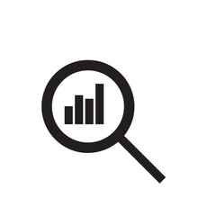 SEO analysis, SEO tool analysis of website ranking on search engine result page, SERP, SEO report - vector illustration flat design banner with icons