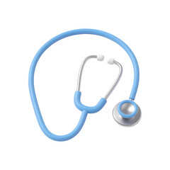 stethoscope isolated on white background