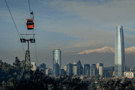 sky costanera - Cable car - Santiago - Chile - July 2024
