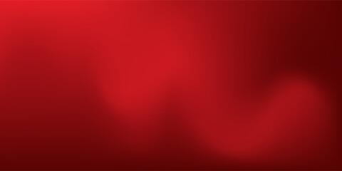 Abstract red gradient background, light and shadow on the backdrop with dimensions, hot tone wall with intense color, horizontal wallpaper.