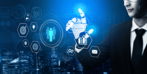 AI coordinating business teamwork, analyzing team communication, enhancing productivity, and aligning digital performance goals through structured collaboration systems. Vouch