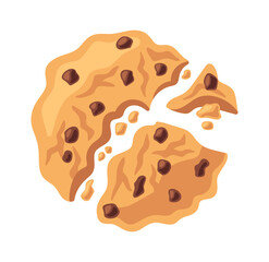 Holiday baking cookie cracked biscuit