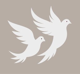 dove of peace vector