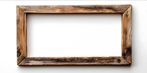 simple frame made of wood