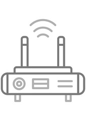 Obraz premium Router Icon
