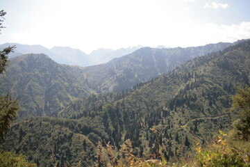 mountain landscape in the morning