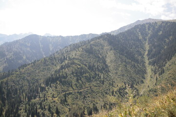 mountain landscape in the morning
