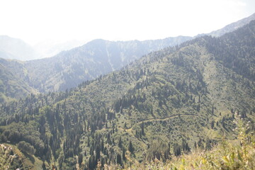 mountain landscape in the morning