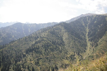 mountain landscape in the morning