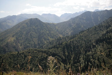 mountain landscape in the morning