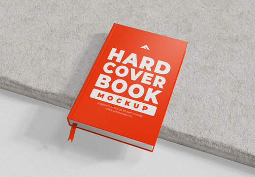 Hard Cover Book Mockup