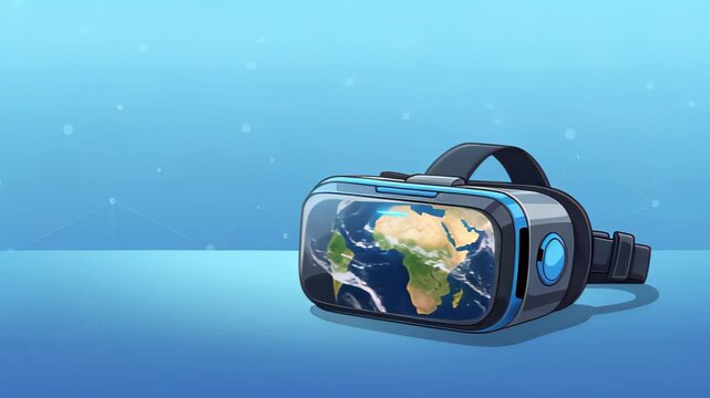 Explore the Connection Between Technology and the Metaverse With Engaging Dynamic Splitscreen Animation