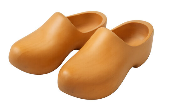 Traditional dutch clogs made from light wood, reflecting cultural heritage and practicality while serving as iconic footwear of the netherlands