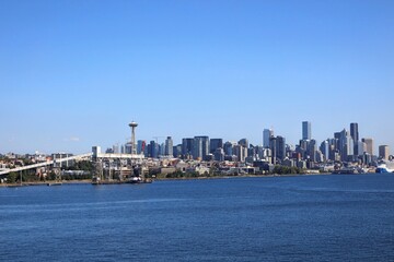 Seattle Skyline from the bay.