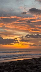 sunset over the sea © Leonardo