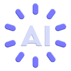 AI Idea Lightbulb Icon