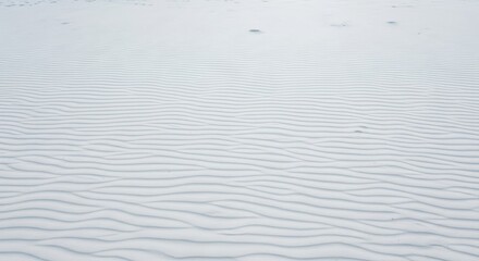 Obraz premium Rippled Sand on a Coastal Shore