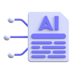 AI Text File Icon