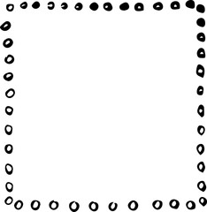 Fototapeta premium black and white frame