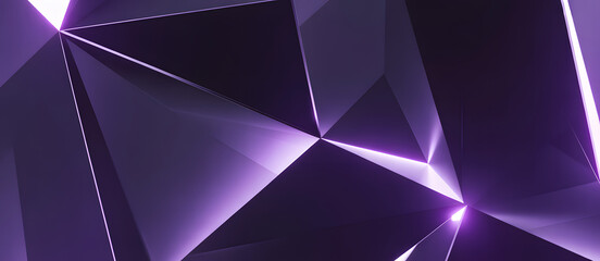 Abstract Purple Geometric Design: A mesmerizing composition of abstract geometric shapes in a palette of rich purple hues, offering a sense of depth, intrigue, and sophistication.