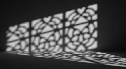 Abstract Shadow on Wall and Floor