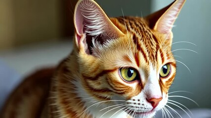 Cat anatomy, muscle structure, skeletal system. Animal biomechanics. Fur protects against harsh weather. Vision sharpens nighttime hunting skills. Whisker sensitivity aids spatial navigation.