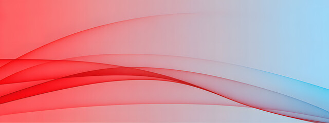 Naklejka premium Abstract Red and Blue Swirls: Dynamic and artistic abstract, with flowing, overlapping ribbons of color that evoke a sense of motion, energy, and visual interest.