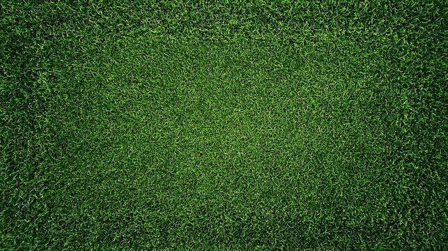 Close up view of a lush green grass texture background