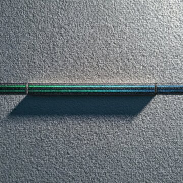 Abstract horizontal lines on textured surface