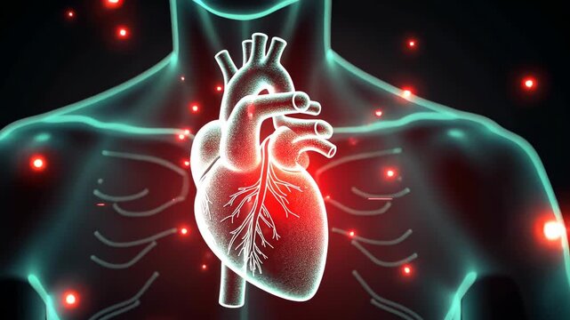 human heart, coronary health, valve operation. Organ vitality. Arteries widen under stress. Aorta resilience enhances flow control. Heartbeat regularity supports systemic balance.