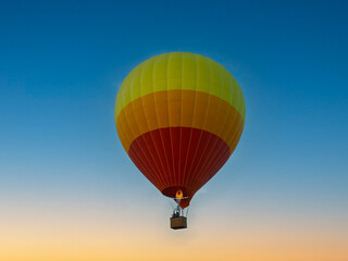 Colorful balloons at the Balloon Festival at Singha Park, Chiang Rai Province, northern Thailand.