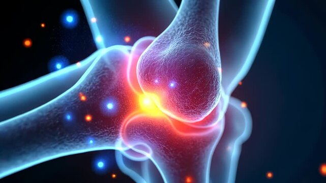 human bone, bone remodeling, joint inflammation. Skeletal health. Cartilage deterioration increases joint pain. Ligament tears require surgical repair. Synovial fluid aids knee movement.