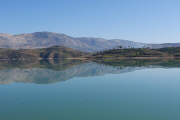 MOUNTAİNS AND LAKE
