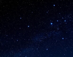 Fototapeta premium Night sky filled with stars