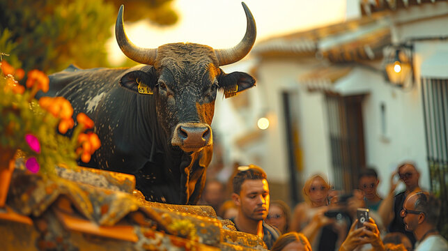 animal, ganado, naturaleza, fauna, mam&iacute;fero, vaca, b&uacute;falo, bocinas, chacras, toro