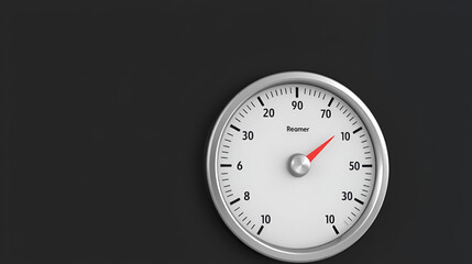 Good reputation meter level dial scale motion graphics 2d black background reputation Level Measuring Device with arrow and scale. Animated pressure from anxiety or anxiety disorders.