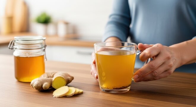 Ginger Honey Elixir for Heart Health