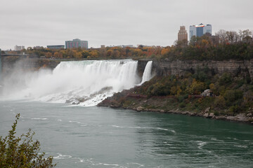 Niagara Falls Powerful Waterfall Scenic Landscape