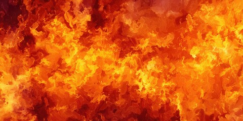 Obraz premium Abstract fiery flames background