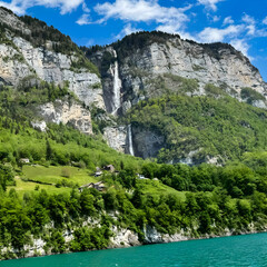 lake in the mountains