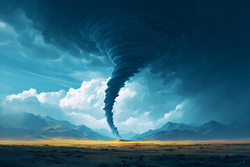 lightning over the ocean