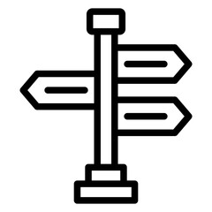 signpost icon