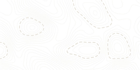 Topographic map. Contour abstract background. Vector illustration.