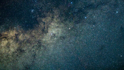 Stargazing beneath the Milky Way Galaxy