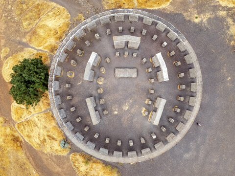 Stonehenge Memorial Overlooking Columbia river
