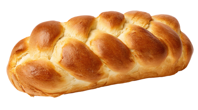 a loaf of bread with a braided crust