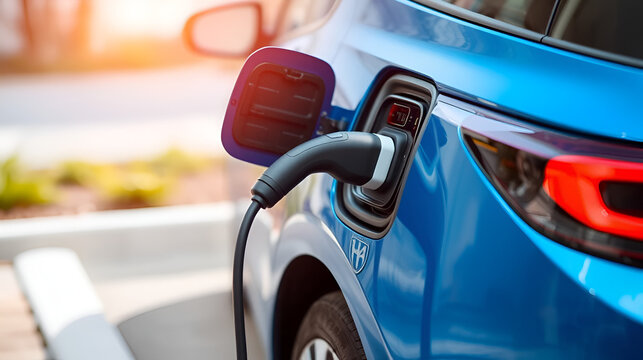 auto voiture electrique borne charge recharge rechargement batterie prise station