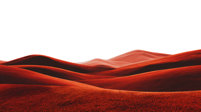 a red desert landscape with a lone tree