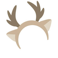 トナカイのカチューシャ